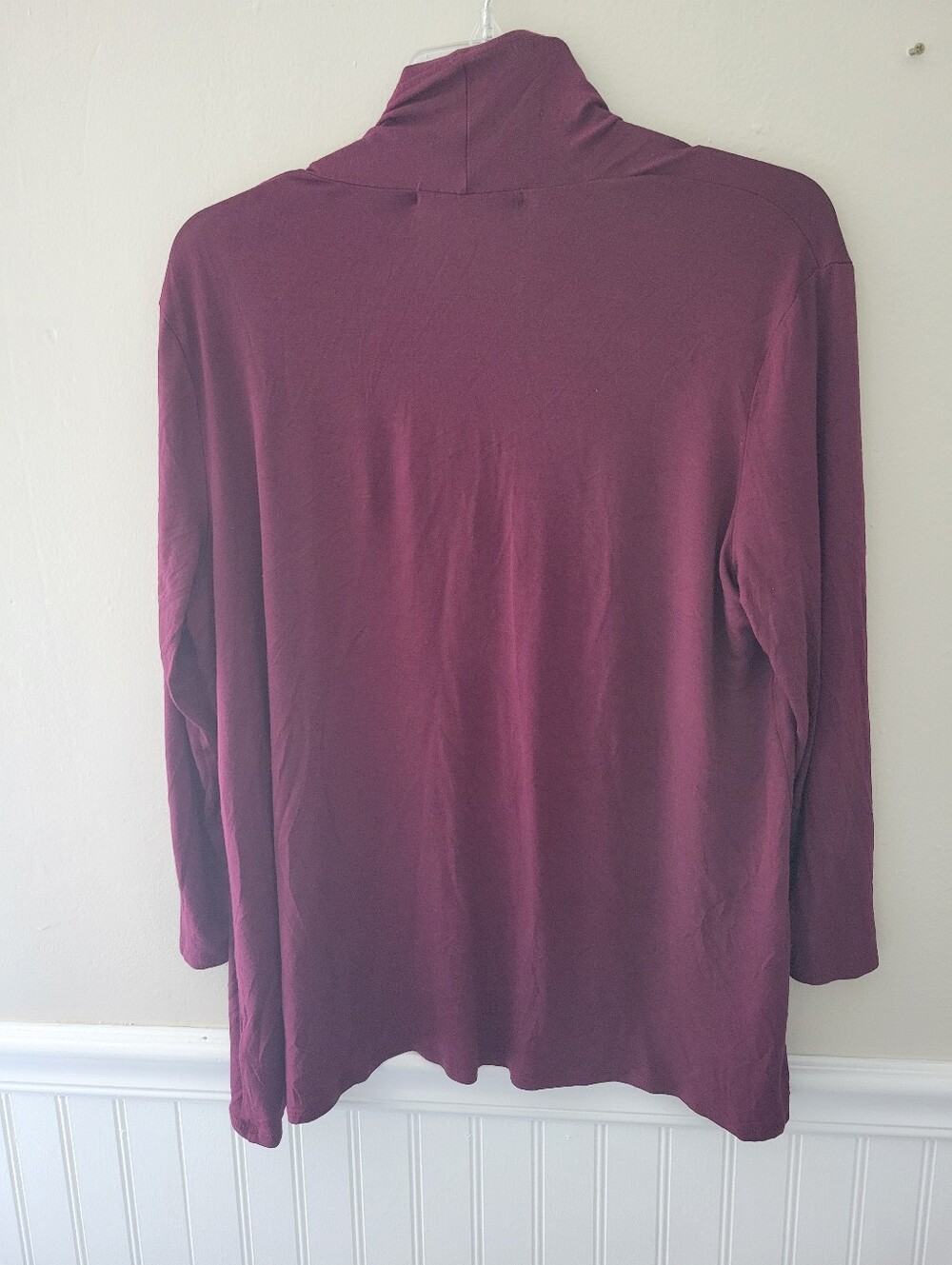 Apt. 9 Wine Colored Cardigan - Picture 3 of 5